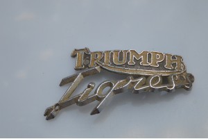 Triumph schildje Triumph schildje